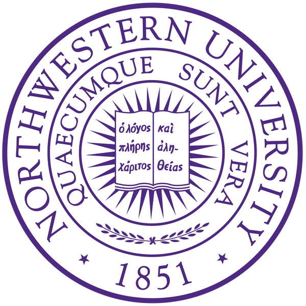 Northwestern University Fencing logo
